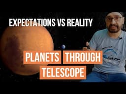 Planets Through a Telescope in India