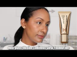 Hourglass Illusion Luminous Glow Foundation SPF 30 Full Day Wear Test | Mo Makeup Mo Beauty