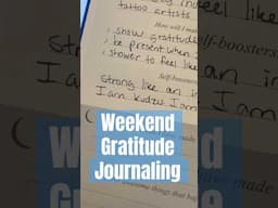 Morning gratitude journaling 3/9 Today is gonna be good. #shorts #journaling #gratitude #manifesting