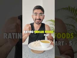 RATING KADHI CHAWAL IN NUTRITION VALUE 🤤 #dietshorts #foodvlog #foodrating #indianfood