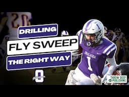 How to Drill Fly Sweep the Right Way | Onalaska Football