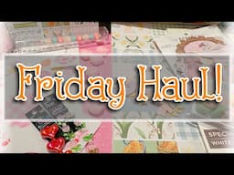 1/24/25 Friday HAUL ~ NEW Easter paper pads from Joann’s, Temu crafty goodies, and Hobby Lobby