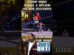 SNOOP DOGG Makes a SPLASH in his AEW Debut!