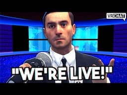 VR News Anchor Meltdown