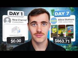 I BLEW UP a YouTube Channel in 7 Days to Prove it's NOT Luck