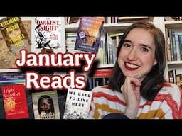 I Read 18 Books in January! | January Reading Wrap Up