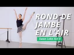 Rond de Jambe en l'Air Swan Lake Act II | Discovering Repertoire Level 4 (RAD)