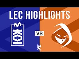 KOI vs RGE Highlights | LEC 2025 Winter Split Week 3 Day 3 | Movistar KOI vs Rogue