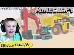 Minecraft Construction on HobbyFamilyTV