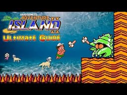 Adventure Island II - NES - ULTIMATE GUIDE - ALL 80 Levels, ALL Bosses, ALL Maps, ALL Secrets, 100%!