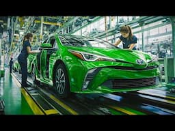 How Toyota Hybrid Cars Are Made - From Design to Drive