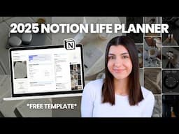 NOTION PLANNER to organize your life💫 habits, goals, & more *free download*