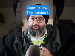 Never Follow this Advice !! | Think Before You Do