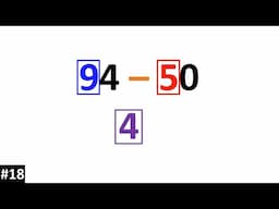 Subtract Two-Digit number by multiple of ten (Fastest & Easiest Method) (1.NBT.C.6)