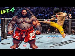 African Zeke vs. Bruce Lee (EA sports UFC 4) - rematch