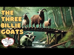 Calming Bedtime Story | The Three Billy Goats Gruff | Non-Stimulating Content for Kids