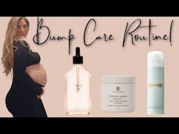 BUMP CARE ROUTINE FT. DOSSIER FRAGRANCE//HOW TO PREVENT STRETCH MARKS DURING PREGNANCY!