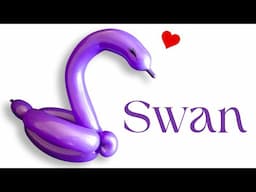 How to Make a Swan Balloon Animal - Version 2 - A Beginner's Guide