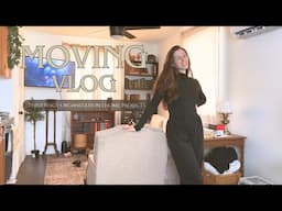 MOVING VLOG 🏡- empty home tour + thrifting, organization, home projects