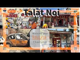 Exploring Talat Noi “Little Market” Bangkok Thailand 2025 - Walking Tour