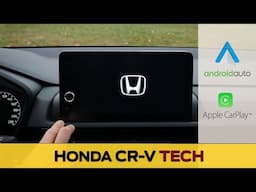 Media Screen in the Honda CR-V | Apple CarPlay, Android Auto, Nav and more!