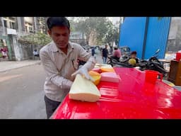 Mumbai's Famous Balli Malai Milk Pudding | Street Food