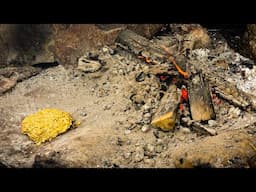 Primitive Technique - Ash Cooked Bread | Survival Bushcraft