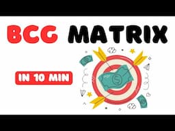 BCG Matrix Explained in 10 min