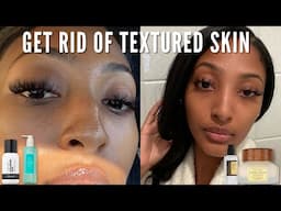 How to smooth DRY + TEXTURED SKIN| Winter skincare routine for glass skin