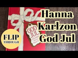 New~ HANNA KARLZON GOD JUL flip through