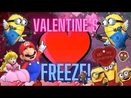 Valentine's Day  Freeze Dance Challenge | Valentine's Brain Break | PhonicsMan Fitness