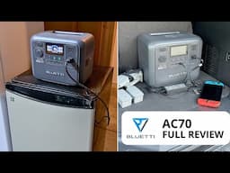 BLUETTI AC70 Review: Portable Power for Every Scenario!