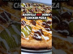 🔥 NEW SPECIALTY PIZZA: Nashville Hot Honey Chicken Pizza! #shorts #food #foodie #nashville #pizza