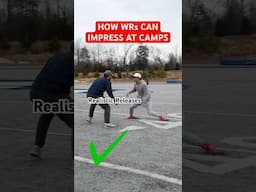 HOW WRs CAN IMPRESS AT CAMPS