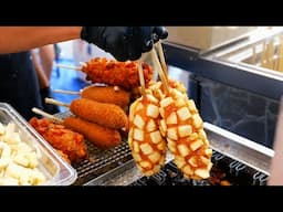 American Street Food - HOT DOGS, FRIED CHICKEN, PANCAKES, TACOS, ICE CREAM New York NYC