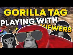 PLAYING GORILLA TAG WITH VIEWERS LIVE 🔴(ROAD TO 60K)