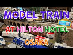 Model Train at Hilton Hotel | Winter European Diorama