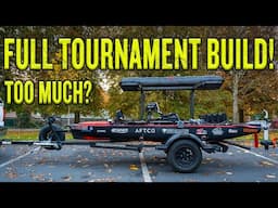 My FULLY LOADED Tournament Kayak & Trailer Setup!