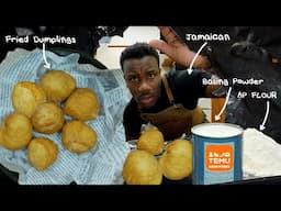 Cooking Perfect Jamaican Fried Dumplings with Temu Store Items