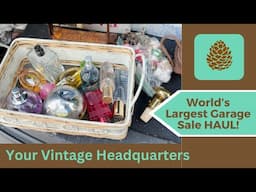 World's Largest Garage Sale Haul