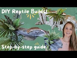 Simple DIY Reptile Hides & Basking Platforms: Step-by-step guide!