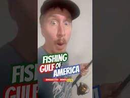 Fishing GULF OF AMERICA - breaking news #trump #fishing #news