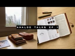 Analog talks ep.01 ✸ spring in my tns, planner consumerism & downsizing my stationery collection