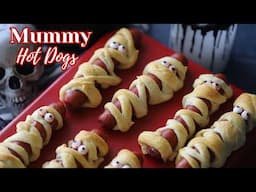 Mummy Hot Dogs - Easy Halloween Recipe!!