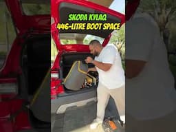 Skoda Kylaq Boot Space!