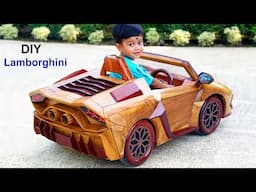 I Made an Electric Car for My Son (Lamborghini)