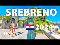 Srebreno, Croatia Walking Tour ☀️ (4K Ultra HD) – With Captions