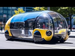 10 Future Mobility Transportation Vehicles Autonomous Taxi's & Flying Cars