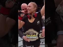 How many of Ronda Rousey’s UFC title challengers were legit?