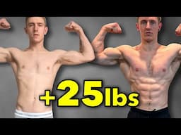 I Gained 25lbs Without Changing my Diet (Bulking Hack)